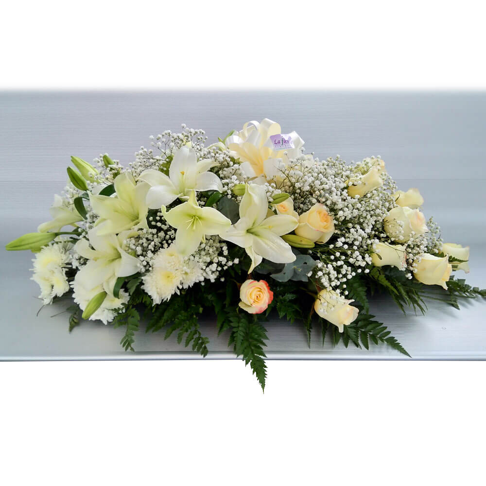 Arreglos Fúnebres para Condolencias - La Fleur Florería, Buceo - Pocitos